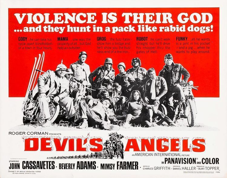 Devil's Angels Devils Angels 1967 Beach Party Movies