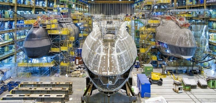Devonshire Dock Hall MOD floats BAE 13bn contract for Anson submarine
