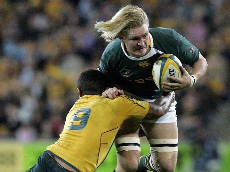 Dewald Potgieter Rugby365 Bok flank becomes a Warrior