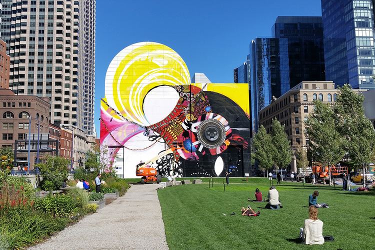 Dewey Square Public Event Will Celebrate New Dewey Square Mural by Shinique Smith