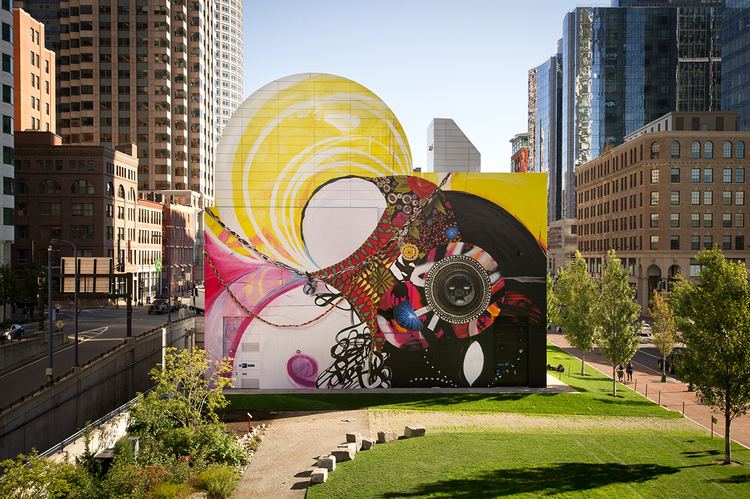 Dewey Square Greenway Announces Lawrence Weiner as New Dewey Square Mural Artist