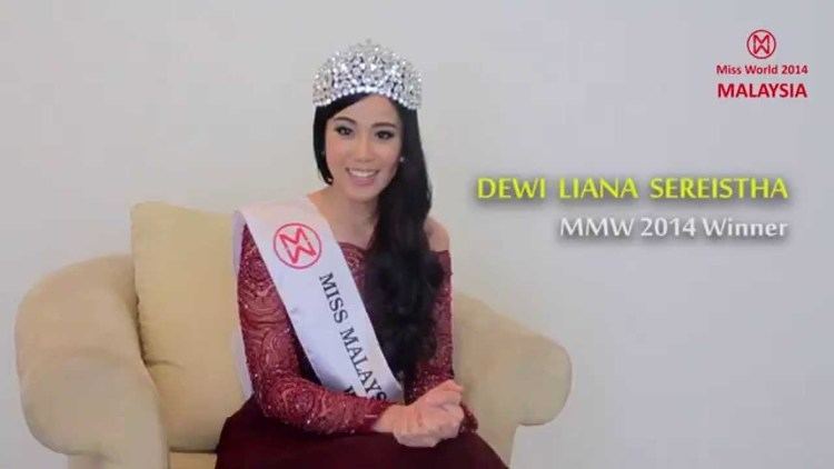 Dewi Liana Seriestha Special Message by Miss Malaysia World 2014 Winner Dewi