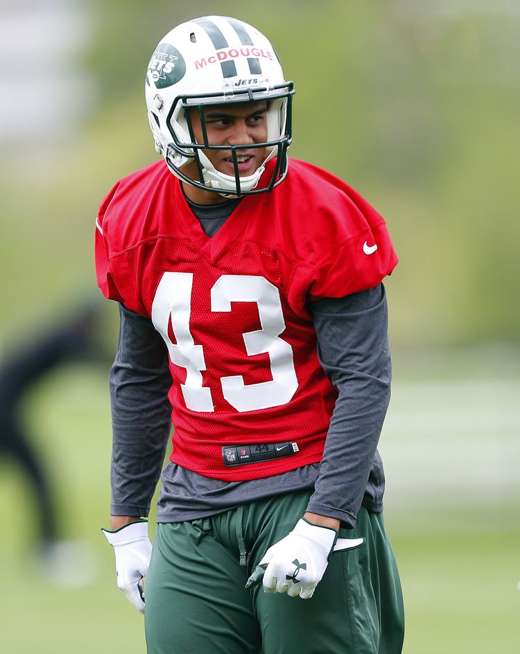 Dexter McDougle Jets place thirdround pick Dexter McDougle on injured