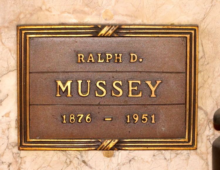 Dexter Mussey Ralph Dexter Mussey 1876 1951 Find A Grave Memorial
