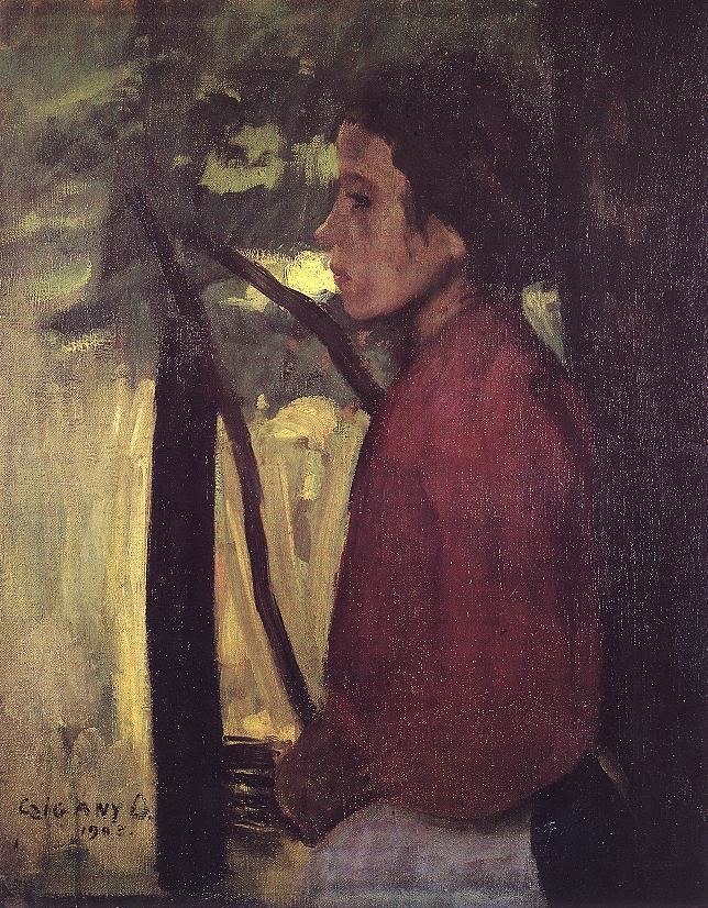 Dezső Czigány FjlCZIGNY Dezs 18831937 painter Portrait of a girljpg
