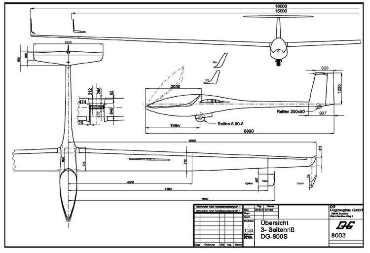 DG Flugzeugbau DG-800 Let model DG 800 S gallery