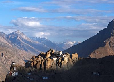Dhankar Village Dhankar Fort Spiti Valley A Stunning Tourist Attraction Himachal
