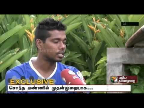 Dhanpal Ganesh Interview with Dhanapal Ganesh first footballer from Tamilnadu set