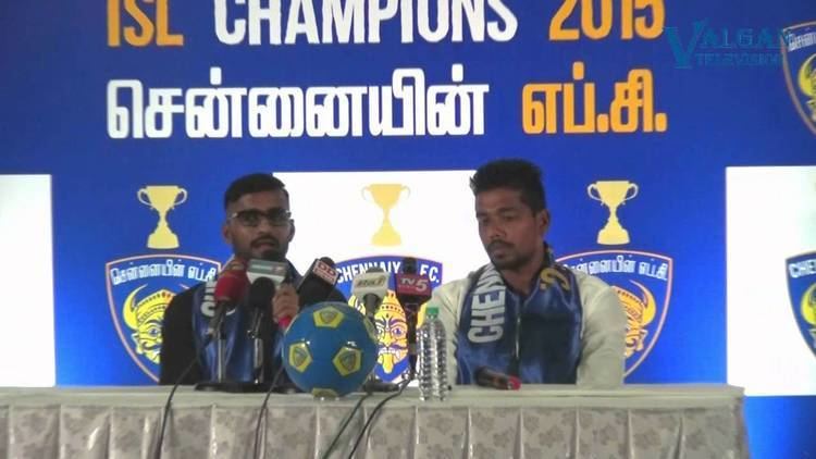 Dhanpal Ganesh Chennaiyin FC sign Nallappan Mohanraj and Dhanpal Ganesh YouTube