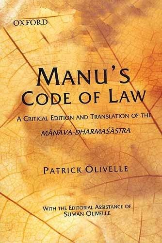 Dharmaśāstra Laws of Manu Manavadharmasastra Great Thoughts Treasury