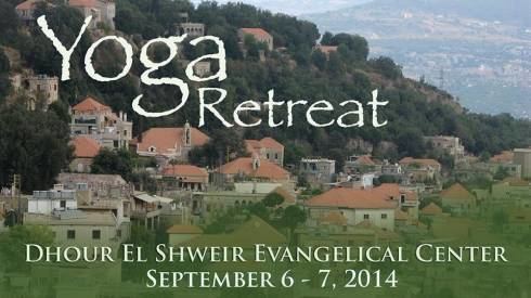 Dhour El Choueir Yoga Retreat in Dhour ElChoueir From Sep 6 2014 to Sep 7 2014