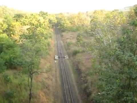 Dhulghat Spiral Through the Dhulghat spiral with our metre gauge passenger slowly