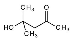 Diacetone alcohol wwwlobachemiecomuploadsstructure123422gif