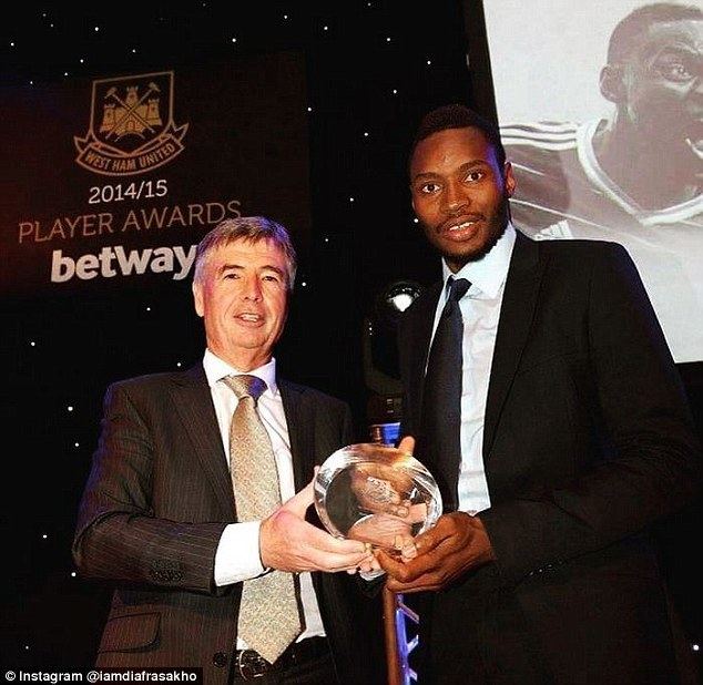 Diafra Sakho West Hams Diafra Sakho star is arrested for threatening to kill a