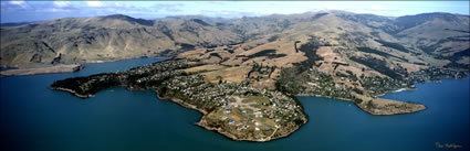 Diamond Harbour, New Zealand New Zealand Aerial Images by Peter Bellingham Photography