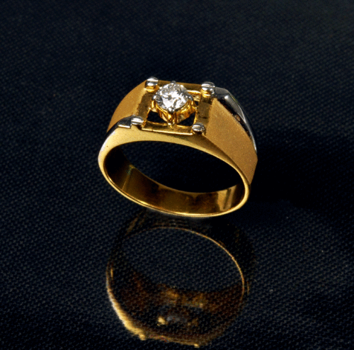 Diamond Men Diamond Men Rings Elegant Diamond Men Solitaire Ring Manufacturer