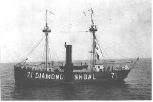 Diamond Shoal Lightship No. 71 (LV-71) httpsuploadwikimediaorgwikipediacommonsthu