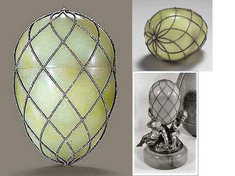 Diamond Trellis Egg 1000 images about Imperial Faberge Eggs on Pinterest Basket of
