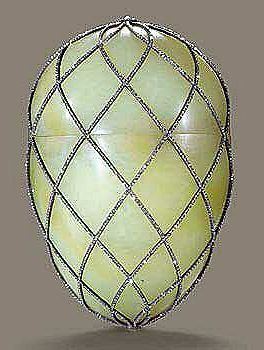 Diamond Trellis Egg Diamond trellis egg Faberge 1892