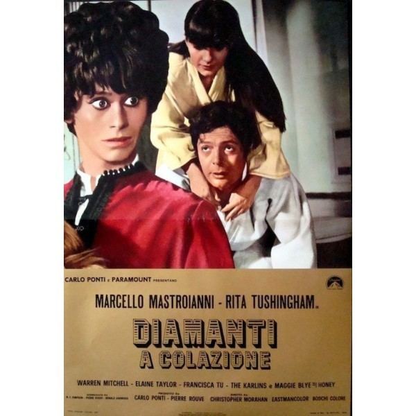 Diamonds for Breakfast (film) Diamonds For Breakfast Italian fotobusta movie poster set