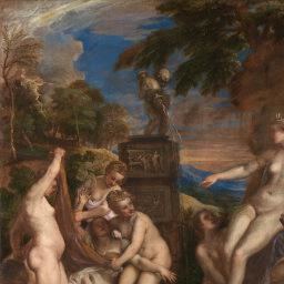 Diana and Callisto Titian Diana and Callisto NG6616 National Gallery London