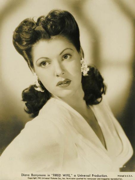 Diana Barrymore Diana Barrymore 194039s Glamour Pinterest Diana Mark