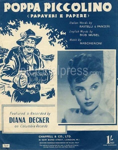 Diana Decker Diana Decker Pictorial Press Music Film TV