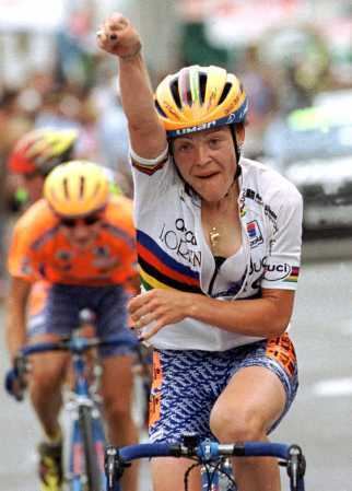 Diana Žiliūtė RaiSport 4 Settembre 2000 Ciclismo Vince la Ziliute