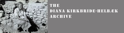 Diana Kirkbride Diana Kirkbride Archive University of Copenhagen