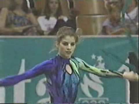 Diana Popova Diana Popova Ribbon OG Semi Final 1996 YouTube