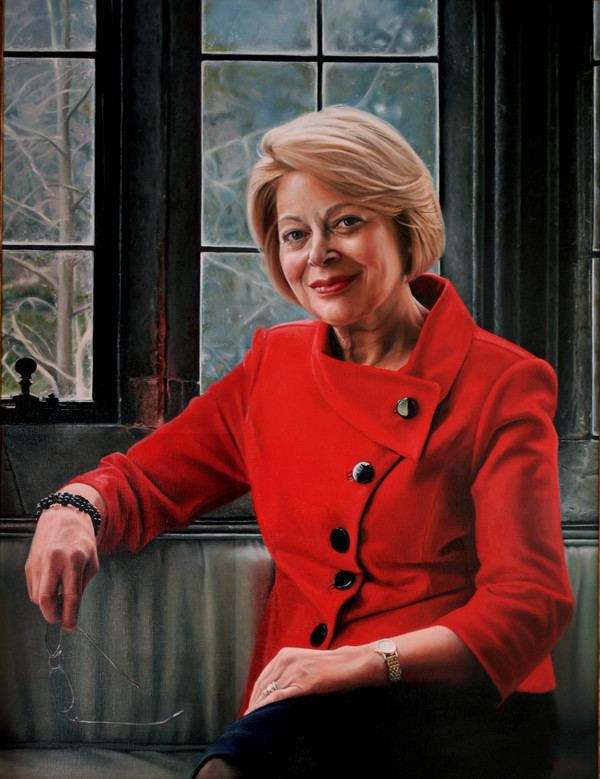 Diana Walford Principal Dr Diana Walford CBE 2011 oil on linen