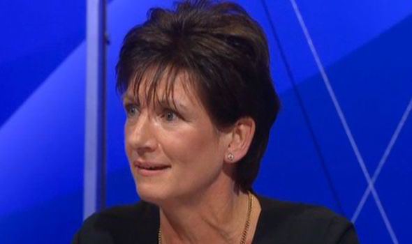 Diane James Question Time Ukip39s Diane James says UK needs out of the