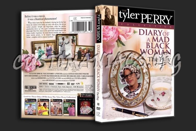 Diary of a Mad Black Woman (play) Diary of a Mad Black Woman The Play dvd cover DVD Covers amp Labels