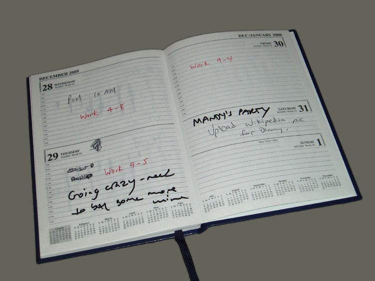 Diary (stationery)