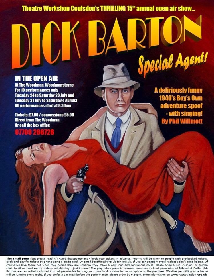 Dick Barton (boxer) Dick Barton Special Agent Theatre Workshop Coulsdon
