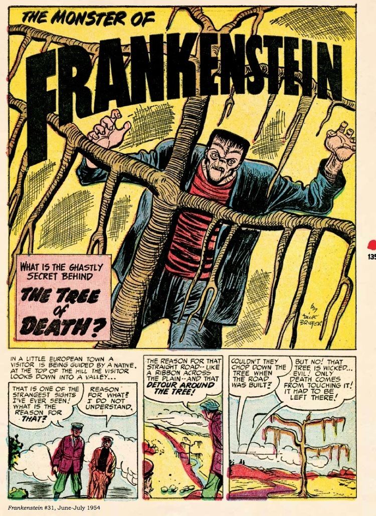 Dick Briefer FourColor Shadows Yoe Books Presents FrankensteinDick Briefer1954