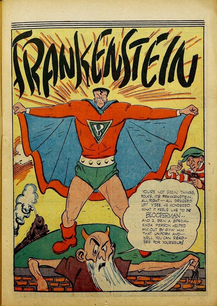 Dick Briefer FourColor Shadows FrankensteinDick Briefer1945