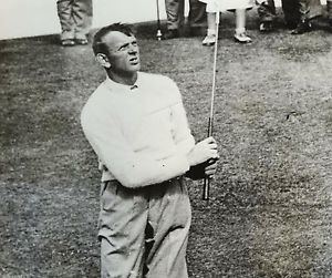 Dick Burton (golfer) original July 1939 golf photo Dick Burton British pro golfer wins