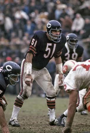 Dick Butkus Dick Butkus Middle linebacker Set the standard of toughness for all