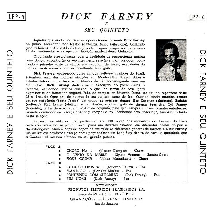 Dick Farney No 34 Pages 188189 Dick Farney Raul de Barros Orfeu da