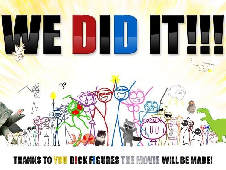 Dick Figures Dick Figures Movie Hits Kickstarter Goal Animation Magazine