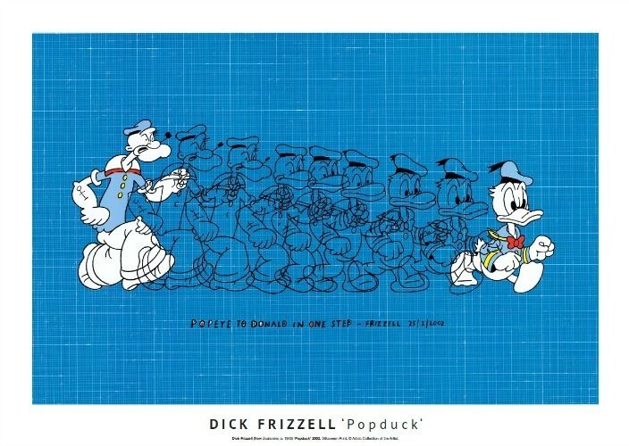 Dick Frizzell Dick Frizzells Popduck Print