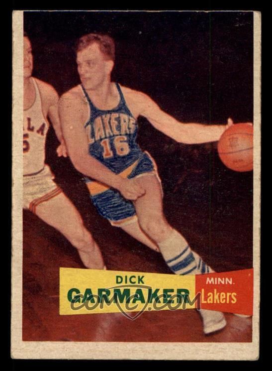 Dick Garmaker 195758 Topps Base 23 Dick Garmaker GOOD COMC Card