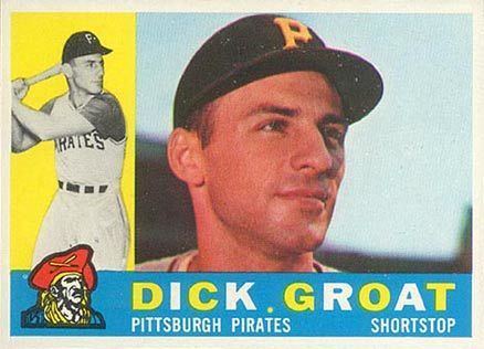 Dick Groat 1960 Topps Dick Groat 258 Baseball Card Value Price Guide