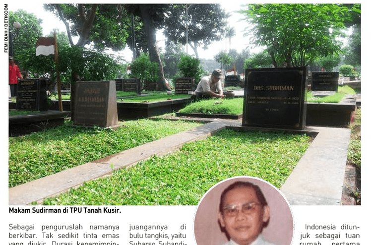 Dick Sudirman Makam Dick Sudirman duaribuan