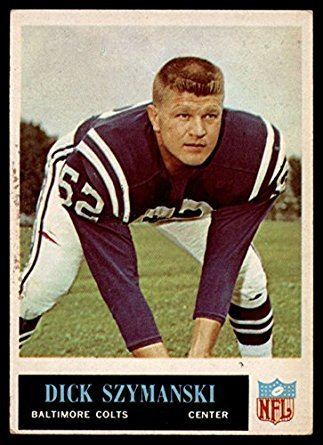 Dick Szymanski Amazoncom Football NFL 1965 Philadelphia 11 Dick Szymanski EX