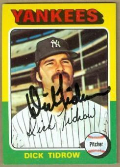 Dick Tidrow Dick Tidrow Topps Baseball Cards
