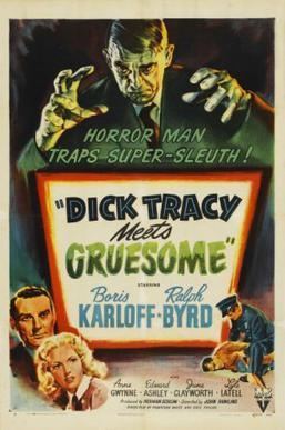 Dick Tracy Meets Gruesome movie poster