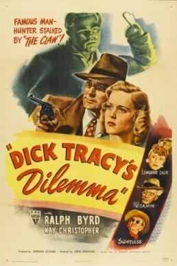 Dick Tracys Dilemma movie poster