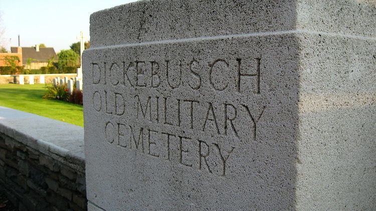 Dickebusch Old Military Commonwealth War Graves Commission Cemetery